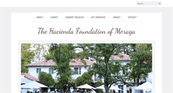 Desktop Screenshot of haciendafoundation.org